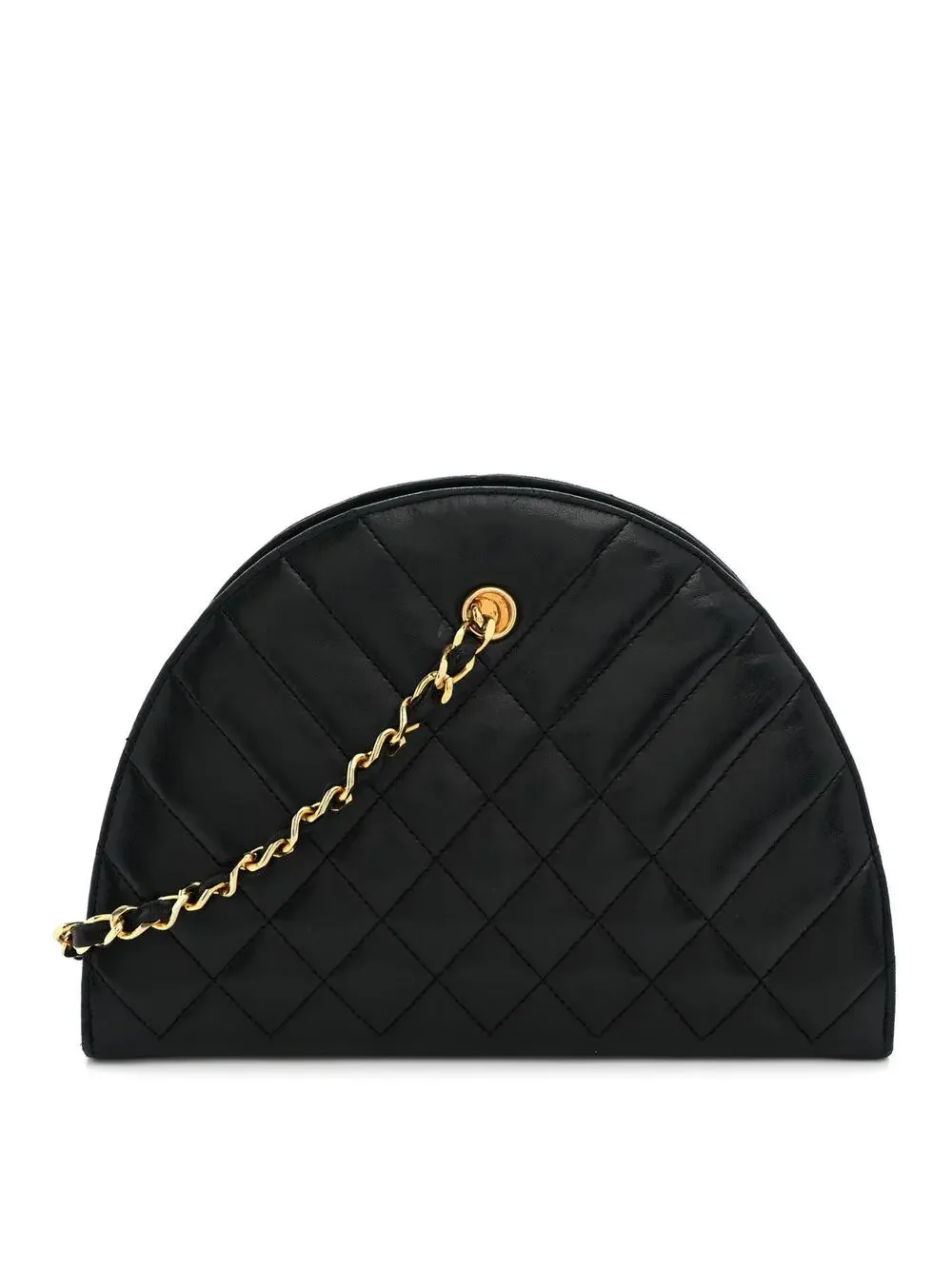 Chanel Lambskin Quilted Small Half Moon #322269C99B
